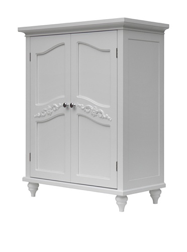 Elegant Home Fashions Versailles Floor Cabinet with 2 Doors