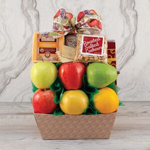splendid sugar free & fresh fruit gift basket