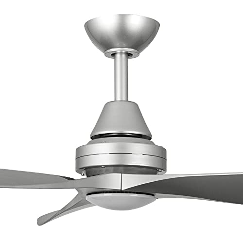 Levanto 52 in. Integrated LED Indoor/Outdoor Brushed Nickel Ceiling Fan with Light Kit