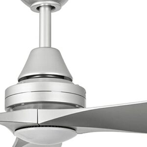 Levanto 52 in. Integrated LED Indoor/Outdoor Brushed Nickel Ceiling Fan with Light Kit