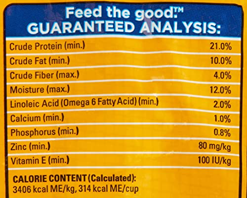 Pedigree Complete Nutrition Adult Dry Dog Food Roasted Chicken, Rice & Vegetable Flavor Dog Kibble, 30 lb. Bag