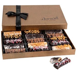 barnetts valentines chocolate gift baskets, 15 crepes covered cookies box, cookie chocolates mens holiday gifts, gourmet prime food candy basket delivery for her men women families, thanksgiving ideas