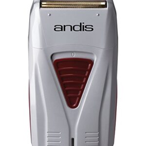 Andis 17155, Pro Shaver Replacement Foil & Cutter - Compatibles With Andis Models, Super Soft Gold Titanium Cutters - For Close Cutting, Smooth Shaving, No Bumps/Irritation, Zero Finish – Gray