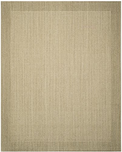 SAFAVIEH Palm Beach Collection 8' x 11' Desert Sand PAB321A Sisal & Jute Area Rug