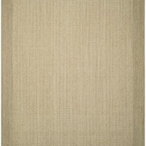 SAFAVIEH Palm Beach Collection 8' x 11' Desert Sand PAB321A Sisal & Jute Area Rug