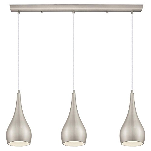 Home Decorators Collection 3-Light Matte Nickel Multi Pendant