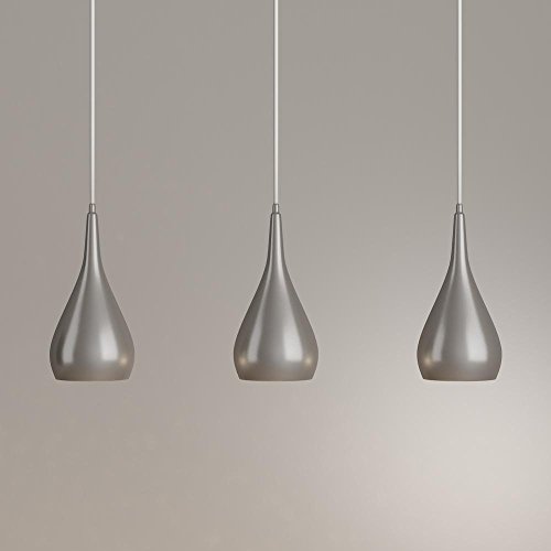 Home Decorators Collection 3-Light Matte Nickel Multi Pendant