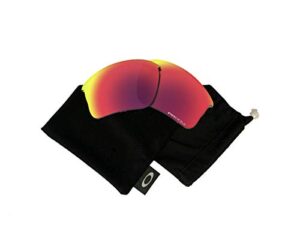 oakley original flak jacket xlj oo9009 prizm road replacement lenses for men for women+bundle microfiber cloth bag