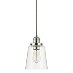 home decorators collection 7435p-32 polished nickel finished mini pendant