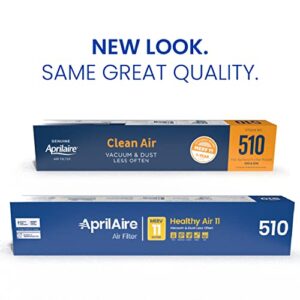 AprilAire 510 Replacement Filter for AprilAire Whole House Air Purifiers - MERV 11, Clean Air & Dust, 31x28x4 Air Filter (Pack of 1)