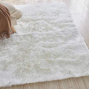 Home Decorators Collection Sheepskin Area Rug, 5'X8' , White