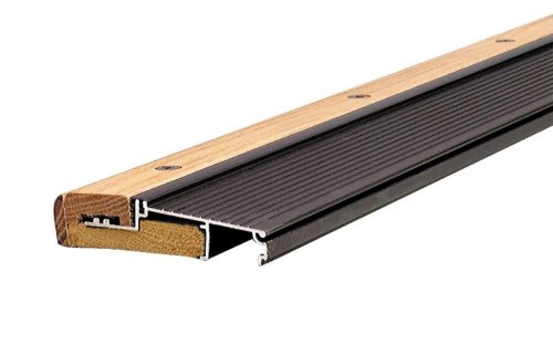 M-D Building Products 77792 1-1/8-Inch by 4-9/16-Inch - 36-Inch TH393 Adjustable Aluminum and Hardwood Sill Inswing, Bronze