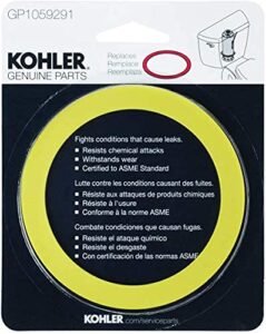 kohler 05863000849 part gp1059291 canister seal, 0.25 x 3.00 x 3.00 inches 4 pack