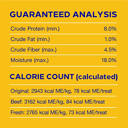 PEDIGREE DENTASTIX Large Dog Dental Care Treats Original, Beef & Fresh Variety Pack, 2.73 lb.Pack (51 Treats)