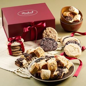 dulcet gift baskets sweet success: gourmet cookie and snack gift basket for all occasions present holidays, birthday, sympathy, get well, family or office gatherings for men & women.