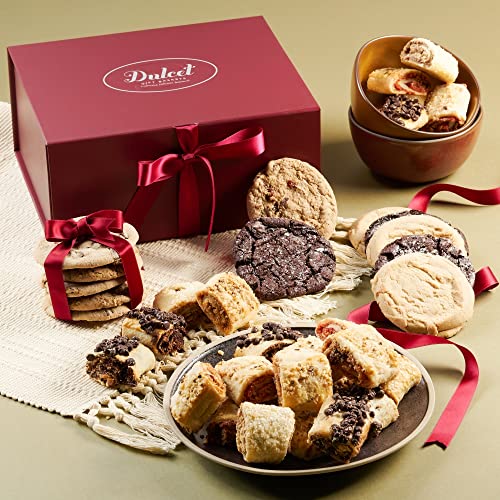 Dulcet Gift Baskets Sweet Success: Gourmet Cookie and Snack Gift Basket for All Occasions present Holidays, Birthday, Sympathy, Get Well, Family or Office Gatherings for Men & Women.