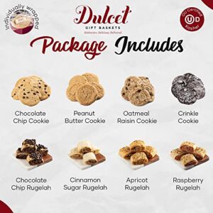 Dulcet Gift Baskets Sweet Success: Gourmet Cookie and Snack Gift Basket for All Occasions present Holidays, Birthday, Sympathy, Get Well, Family or Office Gatherings for Men & Women.