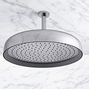 KOHLER 26291-G-BL Statement Round 12" Single-Funtion 1.75 gpm Rainhead, Matte Black