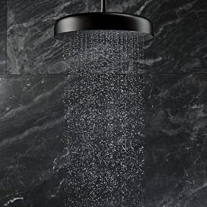 KOHLER 26291-G-BL Statement Round 12" Single-Funtion 1.75 gpm Rainhead, Matte Black