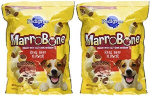pedigree marrobone dog treat 1.5 pounds, bundle of 2 bags