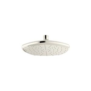 Kohler 27051-SN OCCASION™ 8" single-function 2.5 gpm rainhead, Vibrant Polished Nickel