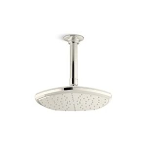 Kohler 27051-SN OCCASION™ 8" single-function 2.5 gpm rainhead, Vibrant Polished Nickel