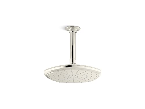 Kohler 27051-SN OCCASION™ 8" single-function 2.5 gpm rainhead, Vibrant Polished Nickel