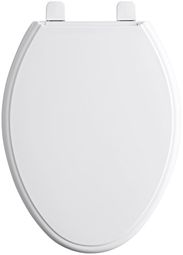 KOHLER K-4733-95 Glenbury Quiet-Close with Grip-Tight Bumpers Elongated Toilet Seat, Ice Grey