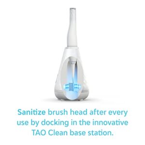 TAO Clean Sonic Electric Toothbrush Replacement Heads (3-Pack) – Replacement Heads for the TAO Clean Electric Toothbrush and Docking Station, White