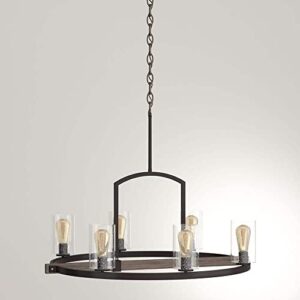 Newbury Manor Collection 6-Light Vintage Bronze Chandelier