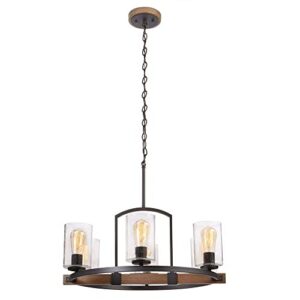 Newbury Manor Collection 6-Light Vintage Bronze Chandelier