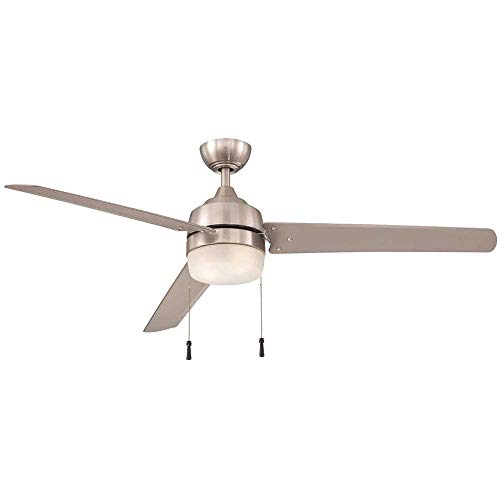 Carrington 60 in. Brushed Nickel Ceiling Fan indoor/outdoor