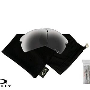 Oakley Original Flak 2.0 OO9295 PRIZM Black Iridium Replacement Lenses For Men For Women+BUNDLE Microfiber Cloth Bag