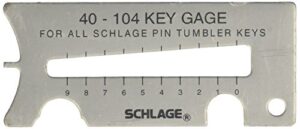 schlage 40-104 key gauge