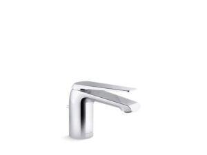 kohler k-97345-4k-cp avid single-handle faucet, 1.0gpm plumbing fixture, polished chrome