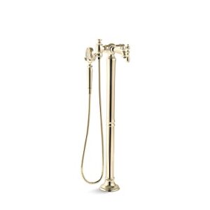 Kohler T72790-9M-AF Artifacts FREESTANDING Bath Faucet Trim, Vibrant French Gold