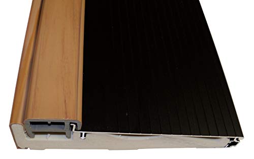 Exterior Inswing Threshold 5 5/8 inch with Composite Cap and Composite Bottom- Dark Bronze (72 inch Uncut)