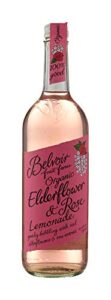belvoir organic elderflower rose lemonade, 25.4 fz