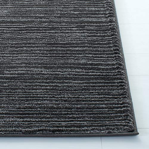 SAFAVIEH Vision Collection 2'2" x 10' Grey VSN606D Modern Ombre Tonal Chic Non-Shedding Living Room Entryway Foyer Hallway Bedroom Runner Rug