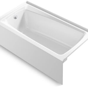 Kohler K-26071-LA-0 Kohler K-26071-LA Irvine 60" x 32" Alcove Bath with Left Hand Drain