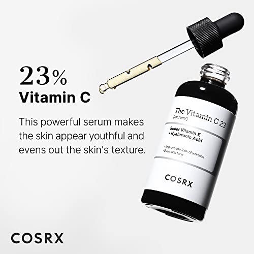 COSRX Post Acne Mark Recovery - Snail Mucin 96% Essence + Vitamin C 23% Serum, Intensive Hydrating for Fine lines, Hyperpigmentation, After Blemish Care