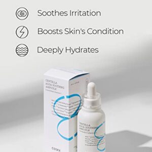 COSRX Hydrium Centella Aqua Soothing Ampoule | 40ml/1.35 fl.oz | Centella Asiatica (Cica) 42% Lightweight Facial Moisturiser Essence | Daily Serum | Korean Skin Care, Animal Testing Free, Paraben Free