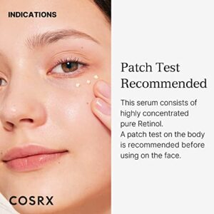 COSRX Retinol 0.1 Cream, Anti-aging Cream with 0.1% Retinoid Treatment for Face, Reduce Wrinkles, Fine Lines, Signs of Aging, Gentle Skin Care for Day & Night, Not Tested on Animals, Korean Skincare