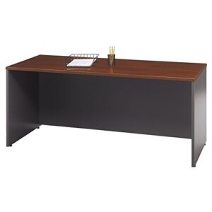 Bush Business Furniture Series C 72W x 24D Credenza Desk in Hansen Cherry