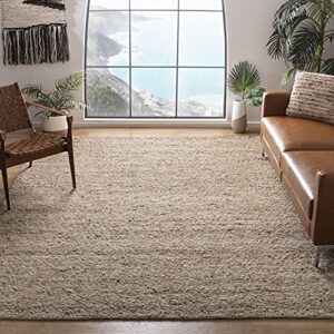 safavieh natura collection 8′ x 10′ beige nat263b handmade wool area rug