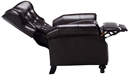 Christopher Knight Home Walder Reconstituted Bycast Leather Recliner, Brown