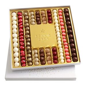 chocolate gift baskets for women | 10 flavors 100 + milk caramel candy | prime birthday gifts | unique food treats for family holiday delivery ideas | bonnie & pop