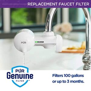 PUR Water Filter Replacement for Faucet Filtration Systems (2 Pack) – Compatible with all PUR Faucet Filtration Systems