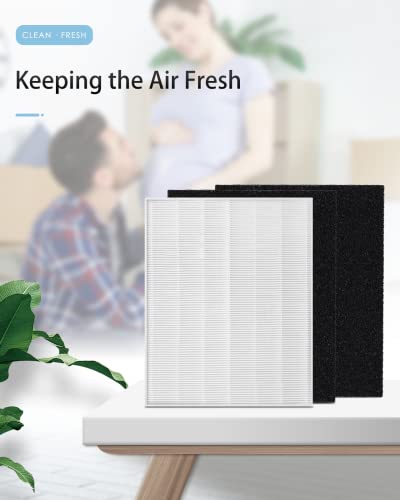 Fil-fresh Airmega AP-1512HH Air Purifier Replacement Filter for Coway, 2-Pack