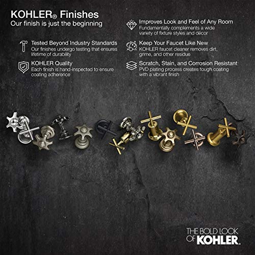 Kohler K-7272-2MB Clearflo Bathtub Drain, Vibrant Brushed Moderne Brass